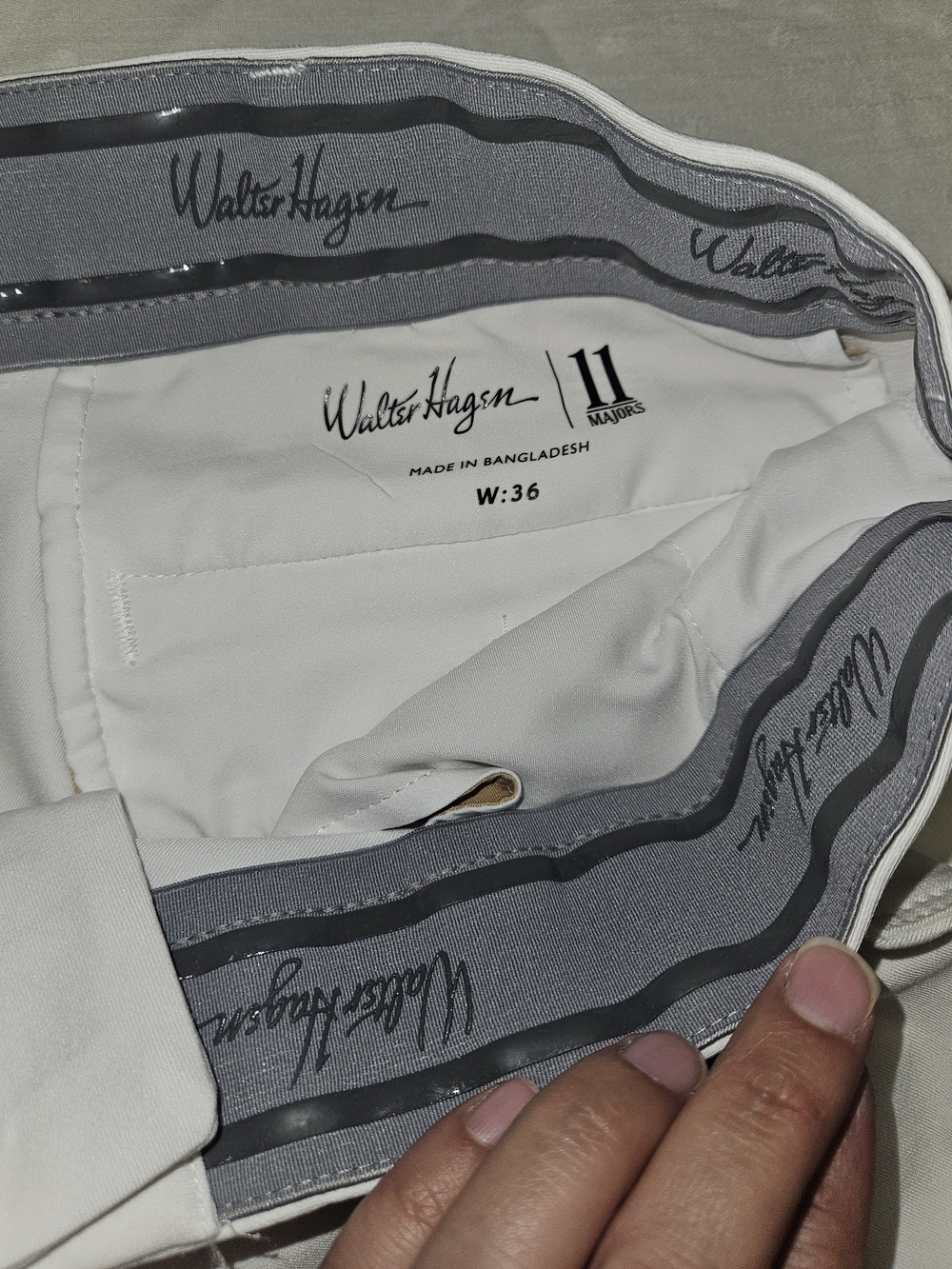 Walter Hagen White Men’s Dress Pants - W:36